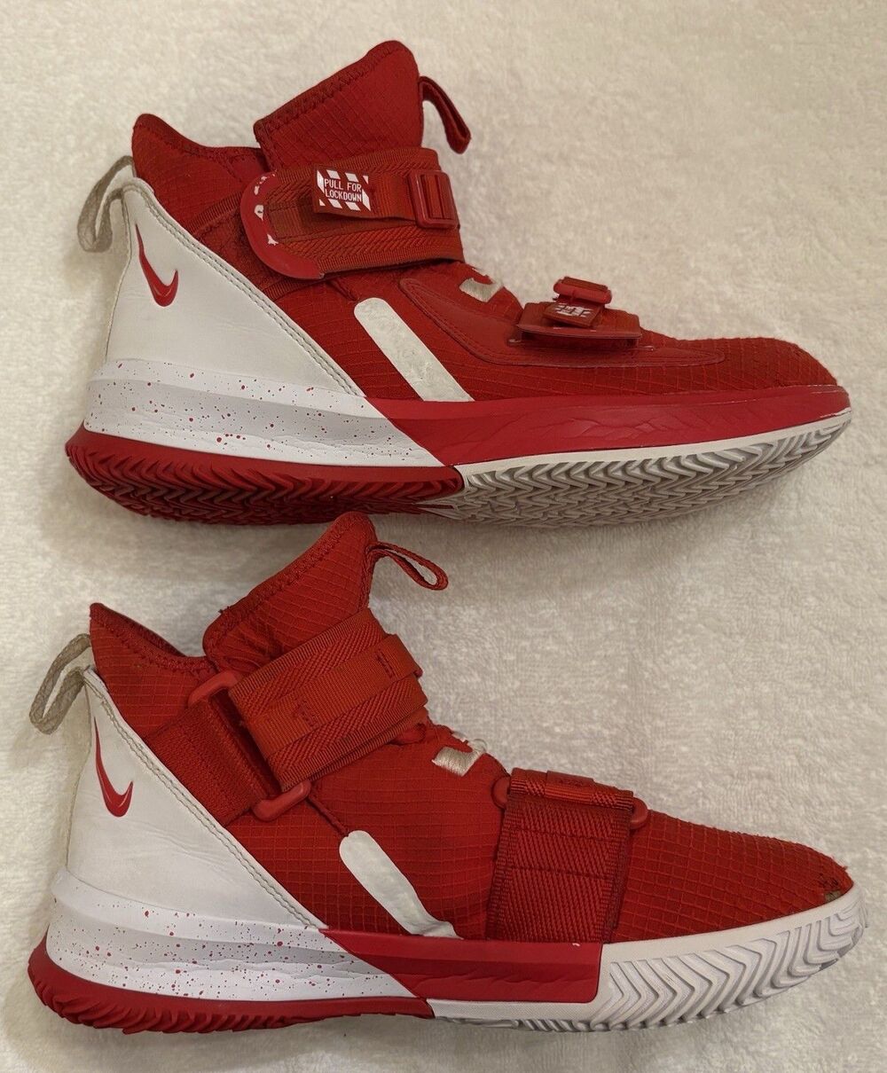 Nike Lebron Soldier 13 TFB University Red Sneakers Men’s 7.5 CN9809-600